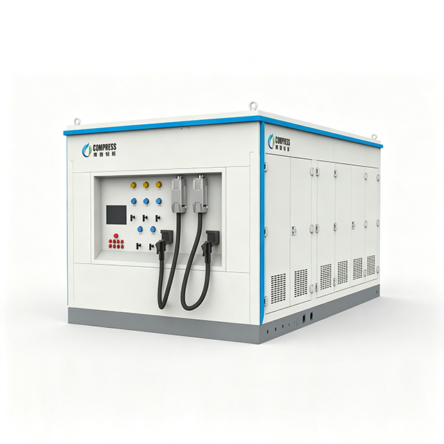 Split-Skid Hydrogen Refueling Equipment Fed By Tube Trailer