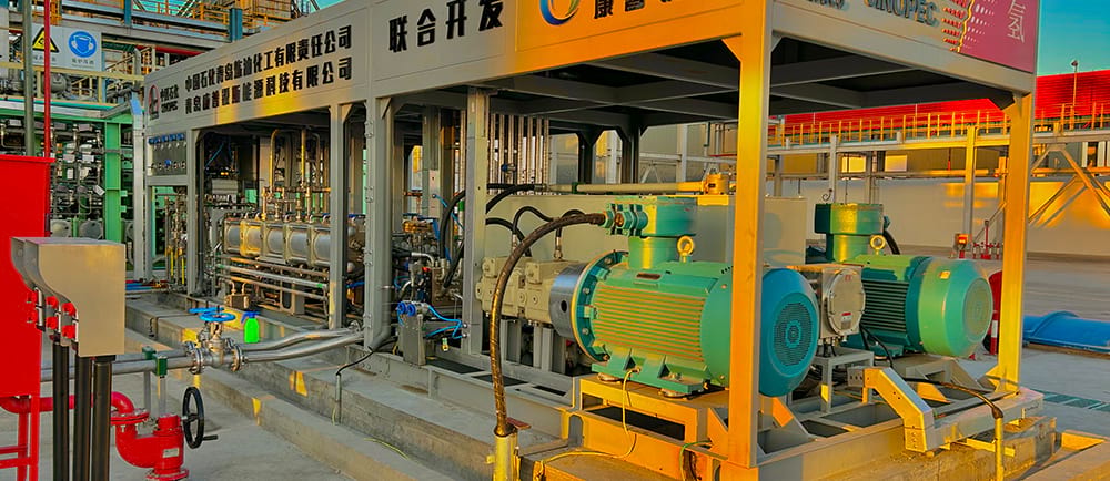 China's First High-Flow Hydraulic-Driven Hydrogen Filling Compressor For Hydrogen Mother Stations - Jointly Developed By COMPRESS And Qingdao Refining & Chemical Co